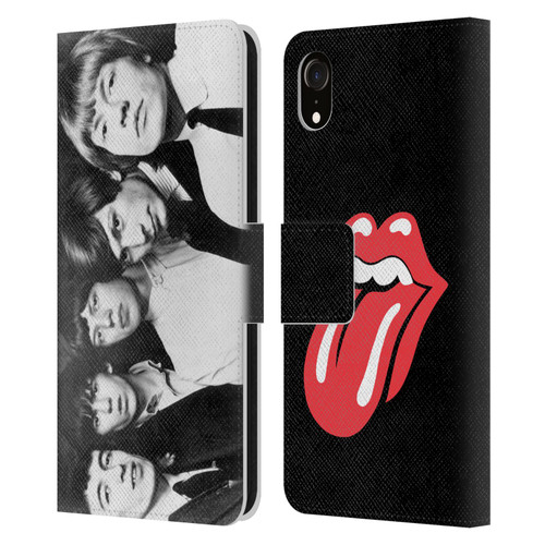 The Rolling Stones Graphics Classic Group Photo Leather Book Wallet Case Cover For Apple iPhone XR