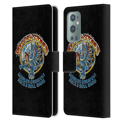 The Rolling Stones Graphics Greatest Rock And Roll Band Leather Book Wallet Case Cover For OnePlus 9