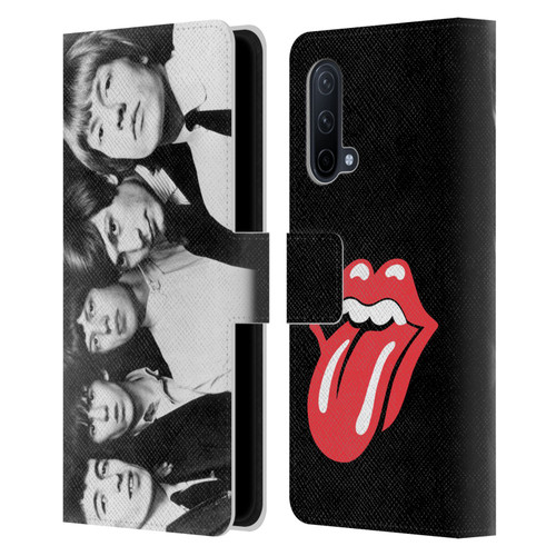 The Rolling Stones Graphics Classic Group Photo Leather Book Wallet Case Cover For OnePlus Nord CE 5G