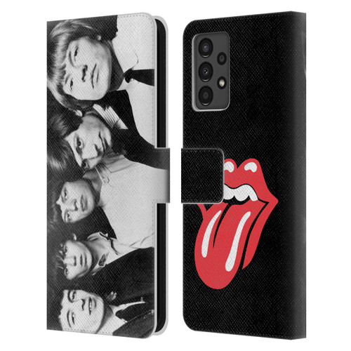 The Rolling Stones Graphics Classic Group Photo Leather Book Wallet Case Cover For Samsung Galaxy A13 (2022)