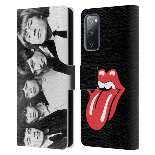 The Rolling Stones Graphics Classic Group Photo Leather Book Wallet Case Cover For Samsung Galaxy S20 FE / 5G