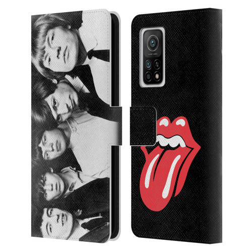 The Rolling Stones Graphics Classic Group Photo Leather Book Wallet Case Cover For Xiaomi Mi 10T 5G