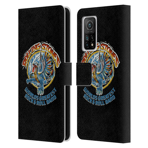 The Rolling Stones Graphics Greatest Rock And Roll Band Leather Book Wallet Case Cover For Xiaomi Mi 10T 5G