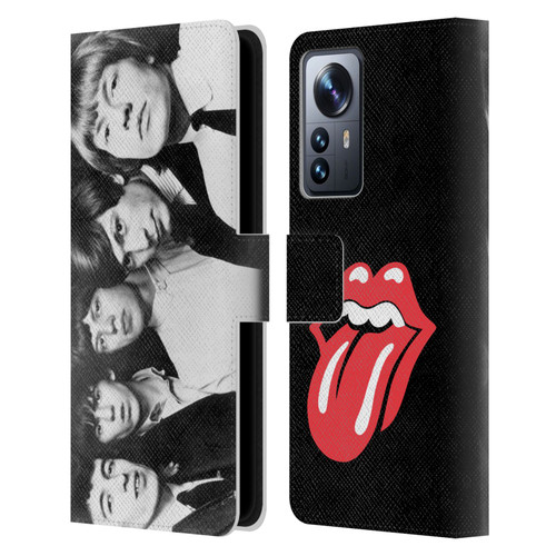 The Rolling Stones Graphics Classic Group Photo Leather Book Wallet Case Cover For Xiaomi 12 Pro