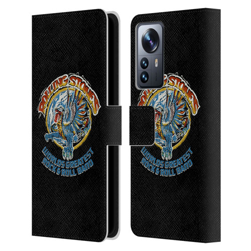 The Rolling Stones Graphics Greatest Rock And Roll Band Leather Book Wallet Case Cover For Xiaomi 12 Pro