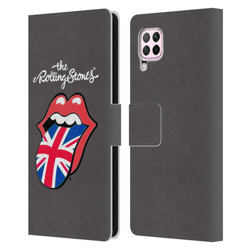 The Rolling Stones International Licks 1 United Kingdom Leather Book Wallet Case Cover For Huawei Nova 6 SE / P40 Lite