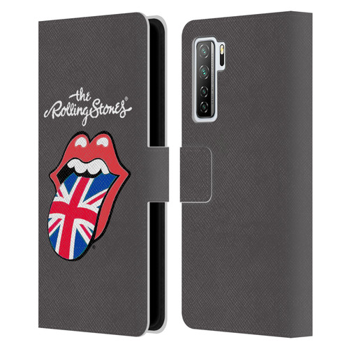The Rolling Stones International Licks 1 United Kingdom Leather Book Wallet Case Cover For Huawei Nova 7 SE/P40 Lite 5G