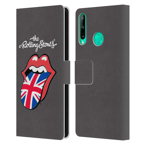 The Rolling Stones International Licks 1 United Kingdom Leather Book Wallet Case Cover For Huawei P40 lite E