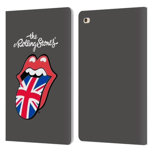 The Rolling Stones International Licks 1 United Kingdom Leather Book Wallet Case Cover For Apple iPad mini 4