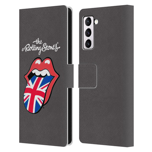 The Rolling Stones International Licks 1 United Kingdom Leather Book Wallet Case Cover For Samsung Galaxy S21+ 5G