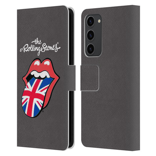 The Rolling Stones International Licks 1 United Kingdom Leather Book Wallet Case Cover For Samsung Galaxy S23+ 5G