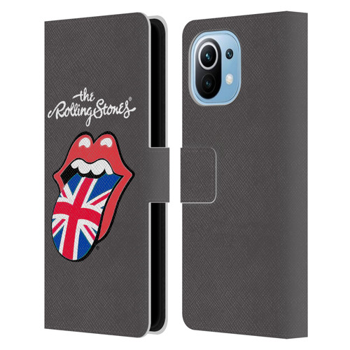 The Rolling Stones International Licks 1 United Kingdom Leather Book Wallet Case Cover For Xiaomi Mi 11