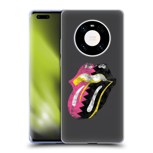 The Rolling Stones Albums Girls Pop Art Tongue Solo Soft Gel Case for Huawei Mate 40 Pro 5G