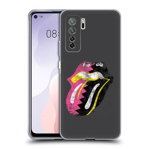 The Rolling Stones Albums Girls Pop Art Tongue Solo Soft Gel Case for Huawei Nova 7 SE/P40 Lite 5G