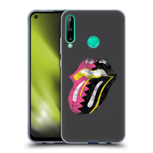 The Rolling Stones Albums Girls Pop Art Tongue Solo Soft Gel Case for Huawei P40 lite E