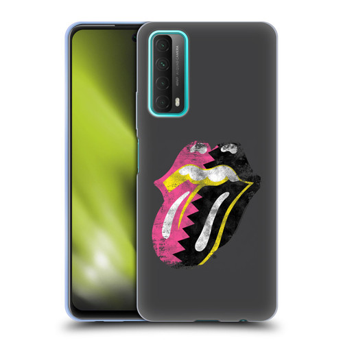 The Rolling Stones Albums Girls Pop Art Tongue Solo Soft Gel Case for Huawei P Smart (2021)