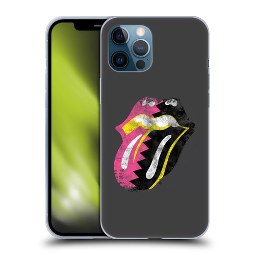 The Rolling Stones Albums Girls Pop Art Tongue Solo Soft Gel Case for Apple iPhone 12 Pro Max