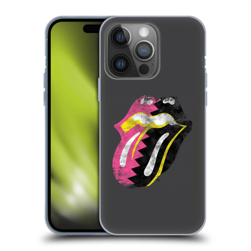 The Rolling Stones Albums Girls Pop Art Tongue Solo Soft Gel Case for Apple iPhone 14 Pro