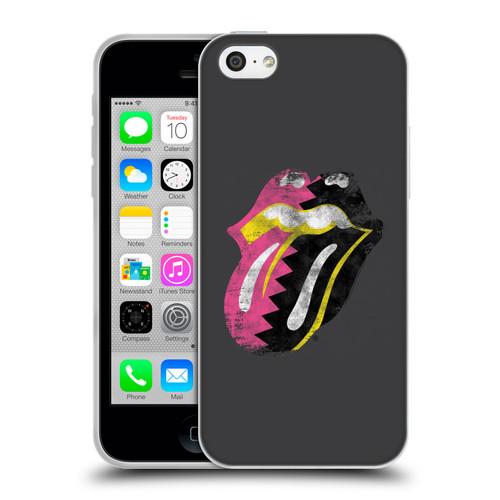 The Rolling Stones Albums Girls Pop Art Tongue Solo Soft Gel Case for Apple iPhone 5c