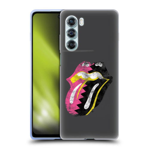 The Rolling Stones Albums Girls Pop Art Tongue Solo Soft Gel Case for Motorola Edge S30 / Moto G200 5G