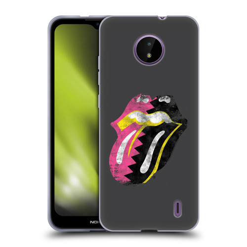 The Rolling Stones Albums Girls Pop Art Tongue Solo Soft Gel Case for Nokia C10 / C20