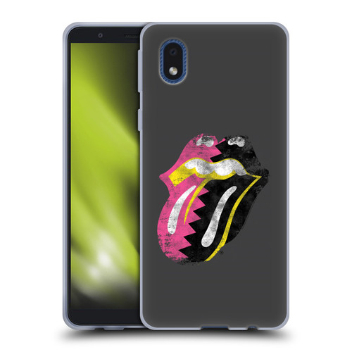 The Rolling Stones Albums Girls Pop Art Tongue Solo Soft Gel Case for Samsung Galaxy A01 Core (2020)