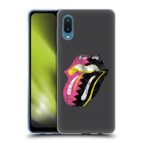 The Rolling Stones Albums Girls Pop Art Tongue Solo Soft Gel Case for Samsung Galaxy A02/M02 (2021)