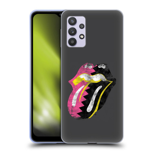 The Rolling Stones Albums Girls Pop Art Tongue Solo Soft Gel Case for Samsung Galaxy A32 5G / M32 5G (2021)