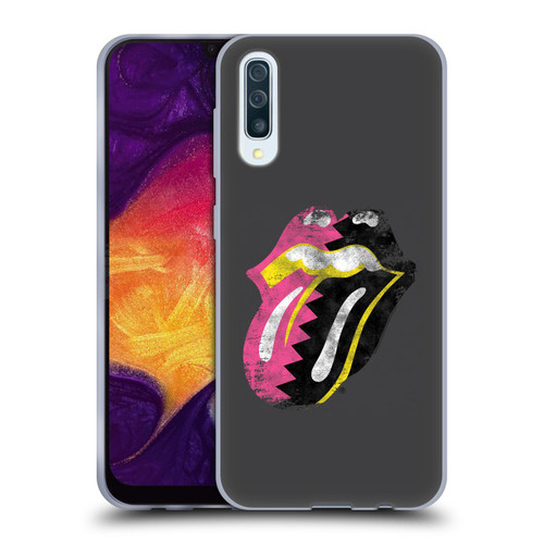 The Rolling Stones Albums Girls Pop Art Tongue Solo Soft Gel Case for Samsung Galaxy A50/A30s (2019)