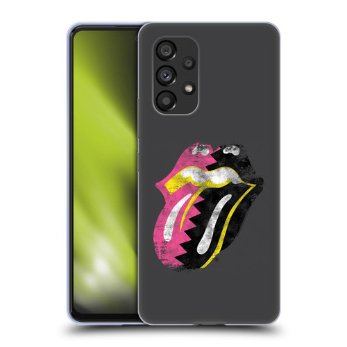 The Rolling Stones Albums Girls Pop Art Tongue Solo Soft Gel Case for Samsung Galaxy A53 5G (2022)