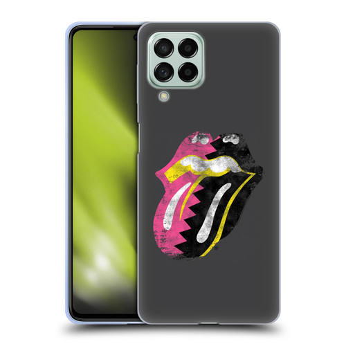 The Rolling Stones Albums Girls Pop Art Tongue Solo Soft Gel Case for Samsung Galaxy M53 (2022)