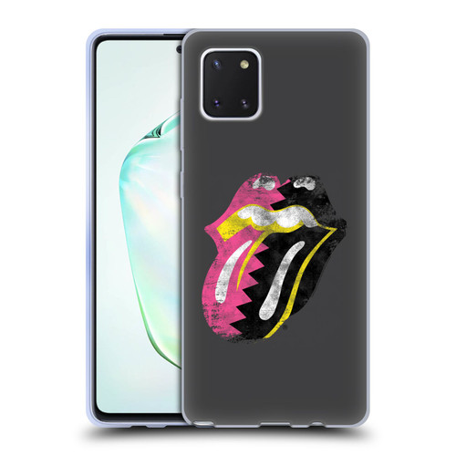 The Rolling Stones Albums Girls Pop Art Tongue Solo Soft Gel Case for Samsung Galaxy Note10 Lite