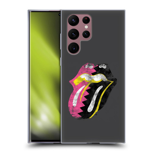 The Rolling Stones Albums Girls Pop Art Tongue Solo Soft Gel Case for Samsung Galaxy S22 Ultra 5G