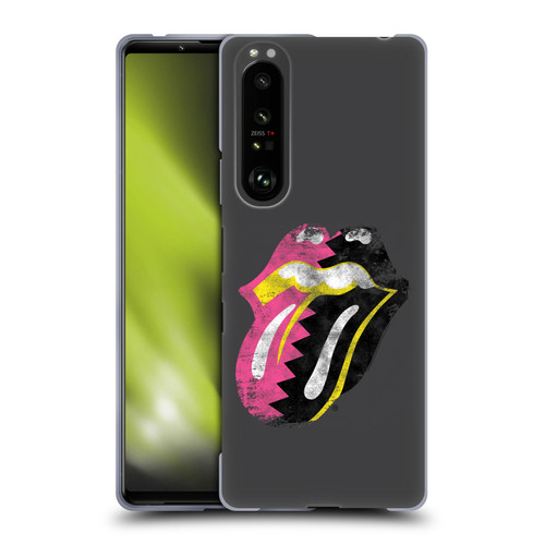 The Rolling Stones Albums Girls Pop Art Tongue Solo Soft Gel Case for Sony Xperia 1 III