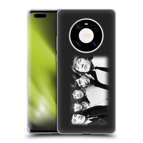 The Rolling Stones Graphics Classic Group Photo Soft Gel Case for Huawei Mate 40 Pro 5G