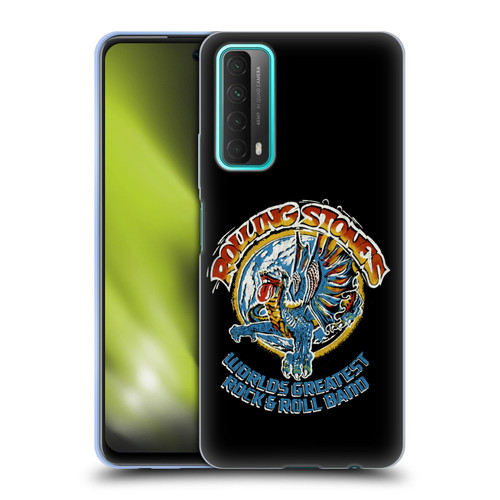 The Rolling Stones Graphics Greatest Rock And Roll Band Soft Gel Case for Huawei P Smart (2021)