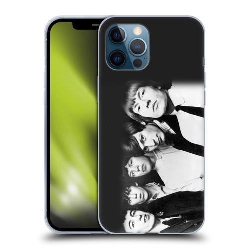 The Rolling Stones Graphics Classic Group Photo Soft Gel Case for Apple iPhone 12 Pro Max