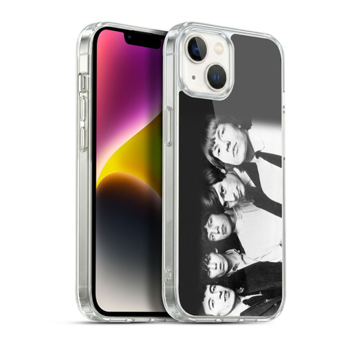 The Rolling Stones Graphics Classic Group Photo Soft Gel Case for Apple iPhone 14 Plus