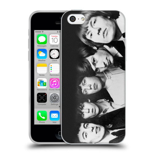 The Rolling Stones Graphics Classic Group Photo Soft Gel Case for Apple iPhone 5c