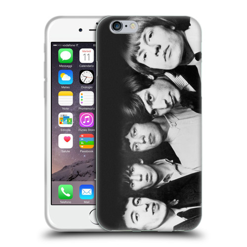 The Rolling Stones Graphics Classic Group Photo Soft Gel Case for Apple iPhone 6 / iPhone 6s