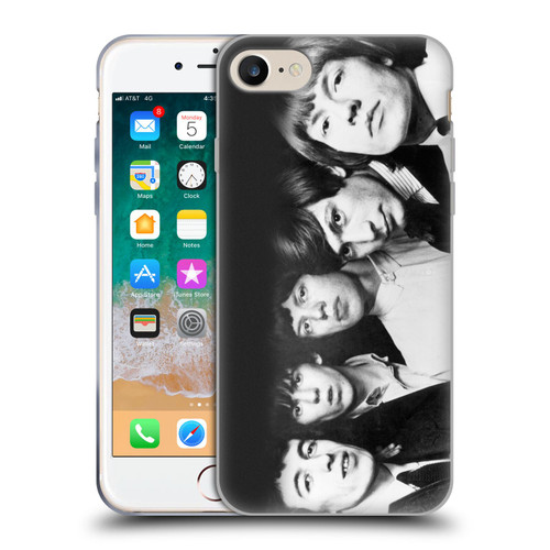 The Rolling Stones Graphics Classic Group Photo Soft Gel Case for Apple iPhone 7 / 8 / SE 2020 & 2022