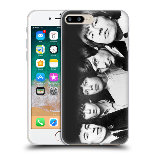 The Rolling Stones Graphics Classic Group Photo Soft Gel Case for Apple iPhone 7 Plus / iPhone 8 Plus