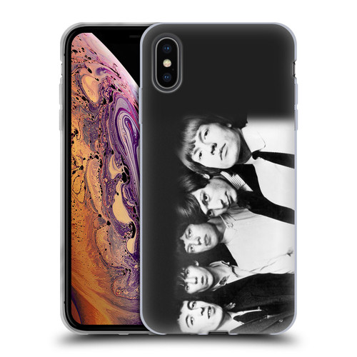 The Rolling Stones Graphics Classic Group Photo Soft Gel Case for Apple iPhone XS Max
