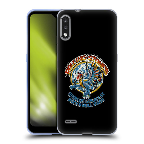 The Rolling Stones Graphics Greatest Rock And Roll Band Soft Gel Case for LG K22