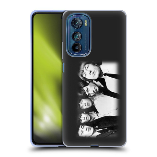 The Rolling Stones Graphics Classic Group Photo Soft Gel Case for Motorola Edge 30