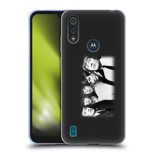 The Rolling Stones Graphics Classic Group Photo Soft Gel Case for Motorola Moto E6s (2020)