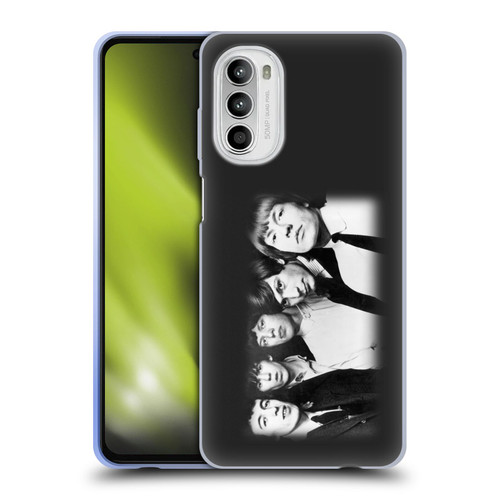 The Rolling Stones Graphics Classic Group Photo Soft Gel Case for Motorola Moto G52