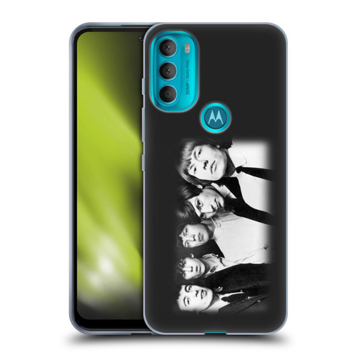 The Rolling Stones Graphics Classic Group Photo Soft Gel Case for Motorola Moto G71 5G