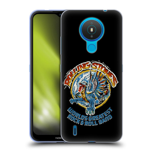 The Rolling Stones Graphics Greatest Rock And Roll Band Soft Gel Case for Nokia 1.4