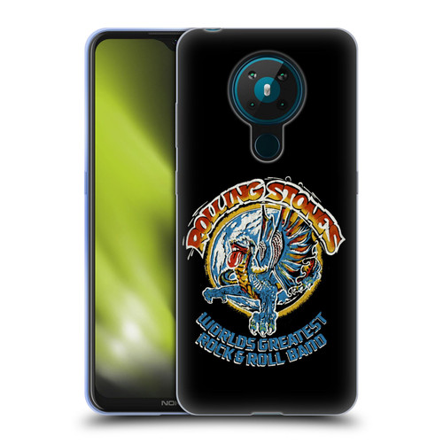 The Rolling Stones Graphics Greatest Rock And Roll Band Soft Gel Case for Nokia 5.3